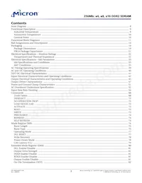 MT47H16M16BG-3 IT:B TR Datasheet Pagina 3