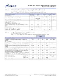 MT48H16M32L2F5-8 TR Datenblatt Seite 6