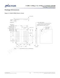 MT48H32M16LFBF-6:B TR Datasheet Page 13