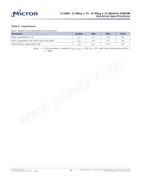 MT48H32M16LFBF-6:B TR Datasheet Page 16