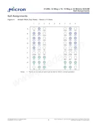 MT48H32M16LFCJ-75:A TR Datasheet Pagina 8