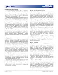 MT48H4M16LFB4-8 IT TR Datasheet Page 8