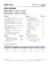 MT48LC16M8A2P-7E:L Datasheet Cover