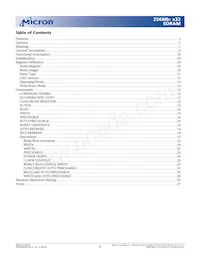 MT48LC8M32B2TG-7 TR Datasheet Pagina 2