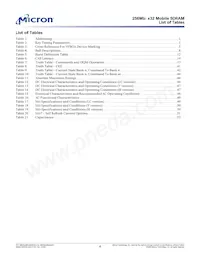 MT48LC8M32LFF5-8 TR Datenblatt Seite 4