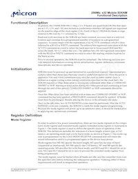 MT48LC8M32LFF5-8 TR Datasheet Page 9