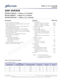 MT48LC8M8A2P-7E:J Datasheet Cover