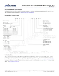 MT66R7072A10ACUXZW.ZCA Datasheet Pagina 2