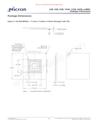 MTFC8GLDEA-1M WT TR Datasheet Pagina 9