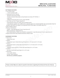 MX25L12855EMI-10G Datenblatt Seite 6