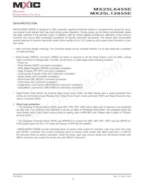 MX25L12855EMI-10G Datasheet Pagina 10