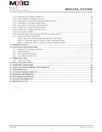 MX25L3255EXDI-10G Datasheet Pagina 3