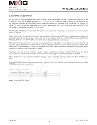 MX25L3255EXDI-10G Datasheet Page 6