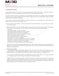 MX25L3255EXDI-10G Datasheet Page 9