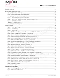 MX25L6406EMBI-12G Datasheet Pagina 3