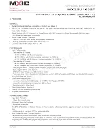 MX25U1635FM2I-10G Datasheet Page 4