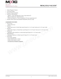 MX25U1635FM2I-10G Datasheet Page 5