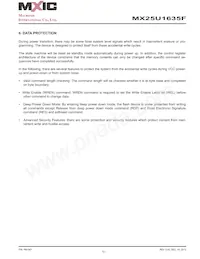 MX25U1635FM2I-10G Datasheet Page 10