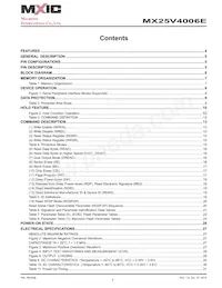 MX25V4006EZUI-13G Datasheet Pagina 2