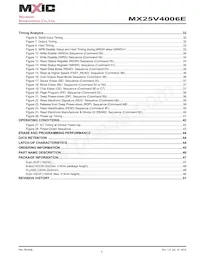 MX25V4006EZUI-13G Datenblatt Seite 3