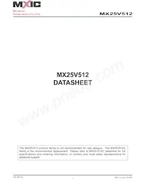 MX25V512ZUI-20G Datasheet Copertura