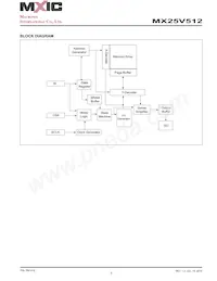 MX25V512ZUI-20G Datenblatt Seite 5