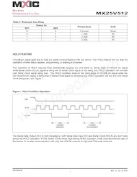 MX25V512ZUI-20G Datenblatt Seite 7