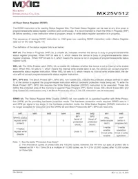 MX25V512ZUI-20G Datenblatt Seite 11