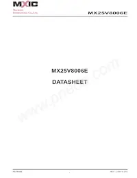 MX25V8006EZNI-13G Datenblatt Cover