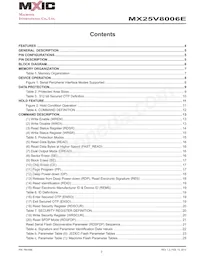 MX25V8006EZNI-13G Datenblatt Seite 2