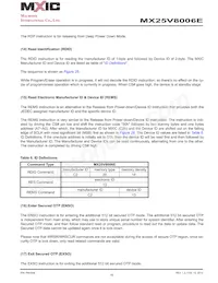 MX25V8006EZNI-13G Datasheet Pagina 19