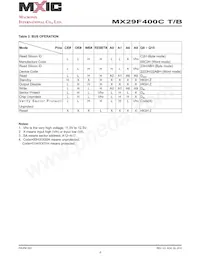 MX29F400CTTC-90G Datenblatt Seite 6