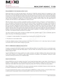 MX29F400CTTC-90G Datasheet Pagina 7