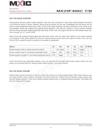 MX29F400CTTC-90G Datasheet Pagina 14