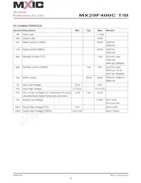 MX29F400CTTC-90G Datasheet Pagina 16