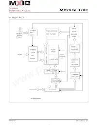 MX29GL128ELT2I-90G數據表 頁面 5