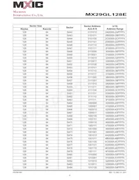 MX29GL128ELT2I-90G Datenblatt Seite 8