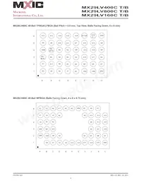 MX29LV800CTMI-55Q Datasheet Pagina 4