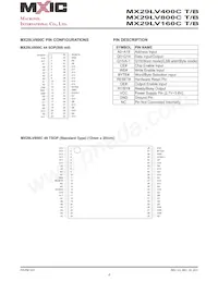 MX29LV800CTMI-55Q數據表 頁面 6