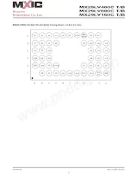 MX29LV800CTMI-55Q Datasheet Pagina 8