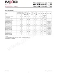 MX29LV800CTMI-55Q Datenblatt Seite 18