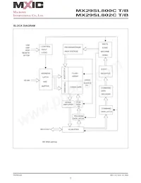 MX29SL800CBXEC-90G數據表 頁面 5