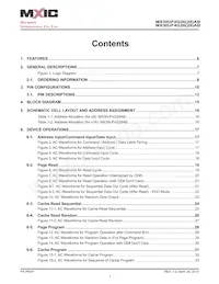 MX30UF4G28AB-TI Datasheet Pagina 2