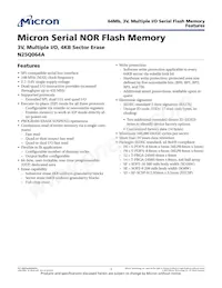 N25Q064A13E5340F TR Datasheet Cover