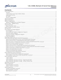 N25Q256A11ESF40G Datasheet Pagina 2