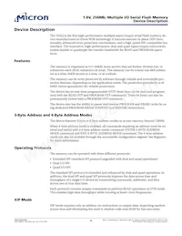 N25Q256A11ESF40G Datasheet Pagina 6