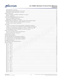 N25Q256A13EF8A0F TR Datasheet Page 3