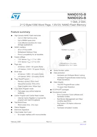 NAND02GW3B2AN6F Datenblatt Cover