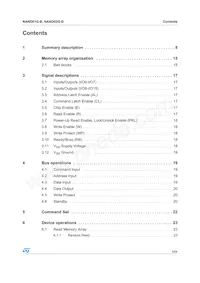 NAND02GW3B2AN6F Datasheet Pagina 3