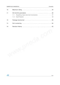 NAND02GW3B2AN6F Datasheet Pagina 5